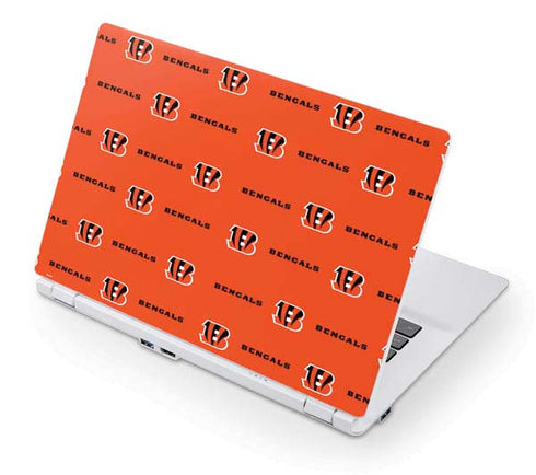 NFL Cincinnati Bengals Blitz Series Acer Chromebook Skin