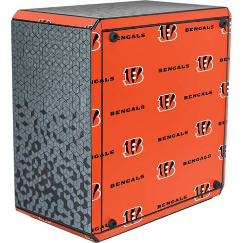NFL Cincinnati Bengals Blitz Series Cooler Master MasterBox Q300L Mini Tower Skin