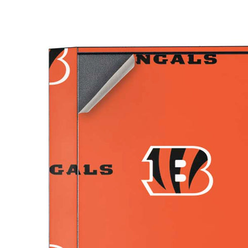 NFL Cincinnati Bengals Blitz Series Corsair 4000D Tempered Glass Mid-Tower ATX Case Skin
