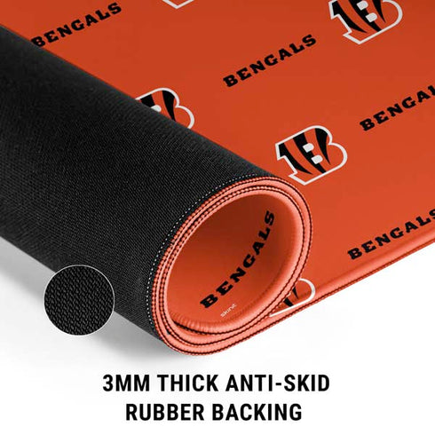 NFL Cincinnati Bengals Blitz Series Gaming Mouse Pad
