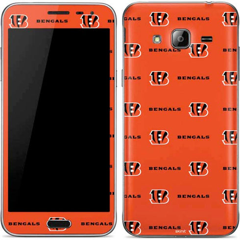 NFL Cincinnati Bengals Blitz Series Galaxy J3 Skin