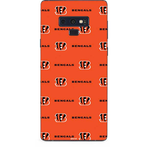 NFL Cincinnati Bengals Blitz Series Galaxy Note 9 Skin