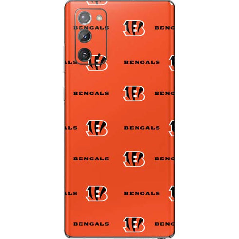 NFL Cincinnati Bengals Blitz Series Galaxy Note20 5G Skin