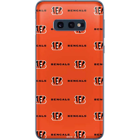 NFL Cincinnati Bengals Blitz Series Galaxy S10e Skin