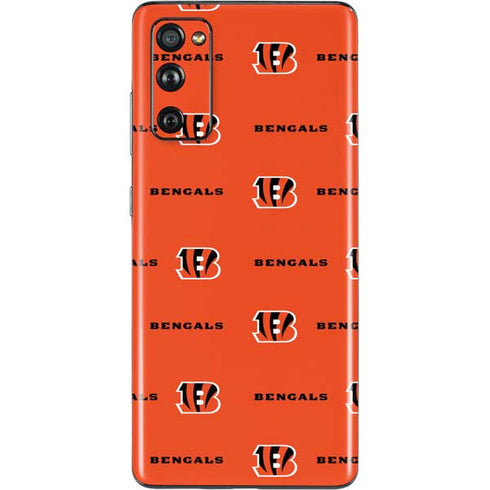 NFL Cincinnati Bengals Blitz Series Galaxy S20 Fan Edition Skin