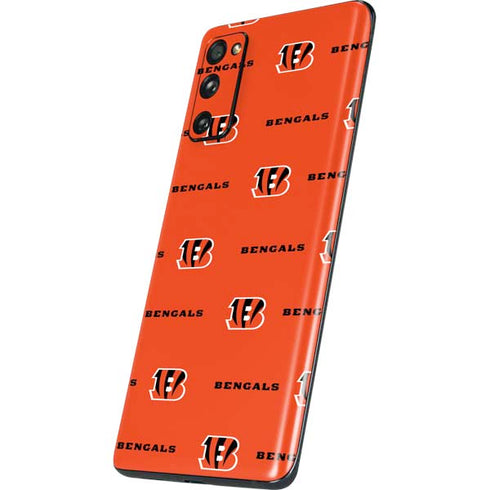 NFL Cincinnati Bengals Blitz Series Galaxy S20 Fan Edition Skin