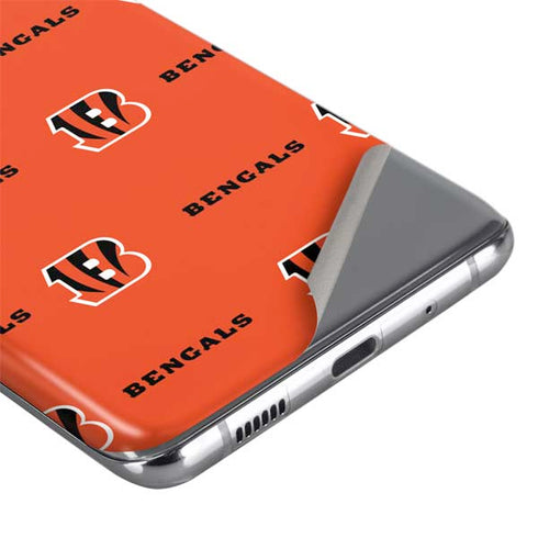 NFL Cincinnati Bengals Blitz Series Galaxy S20 Plus Skin