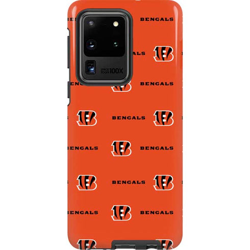 NFL Cincinnati Bengals Blitz Series Galaxy S20 Ultra 5G Pro Case