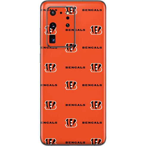 NFL Cincinnati Bengals Blitz Series Galaxy S20 Ultra 5G Skin