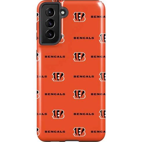 NFL Cincinnati Bengals Blitz Series Galaxy S21 FE Pro Case