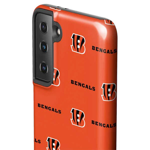NFL Cincinnati Bengals Blitz Series Galaxy S21 FE Pro Case