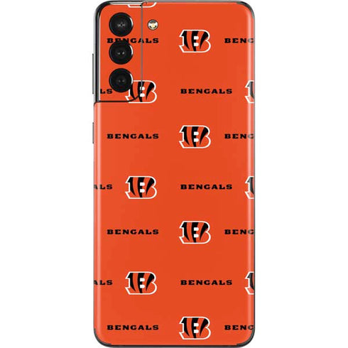 NFL Cincinnati Bengals Blitz Series Galaxy S21 Plus 5G Skin
