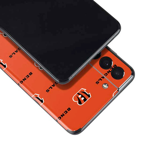 NFL Cincinnati Bengals Blitz Series Galaxy S21 Plus 5G Skin