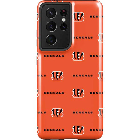 NFL Cincinnati Bengals Blitz Series Galaxy S21 Ultra 5G Pro Case