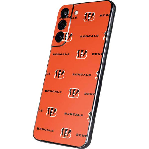 NFL Cincinnati Bengals Blitz Series Galaxy S22 Plus Skin