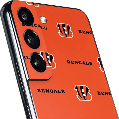 NFL Cincinnati Bengals Blitz Series Galaxy S22 Plus Skin