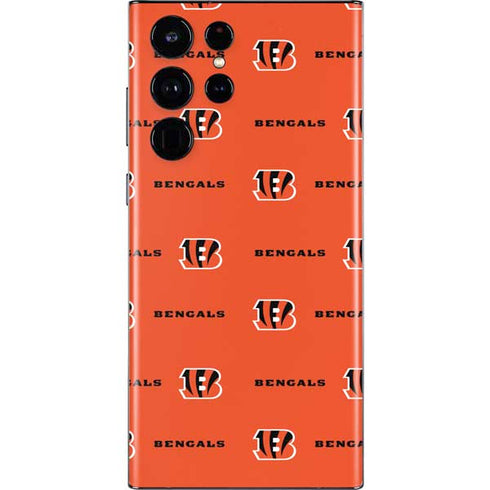 NFL Cincinnati Bengals Blitz Series Galaxy S22 Ultra Skin