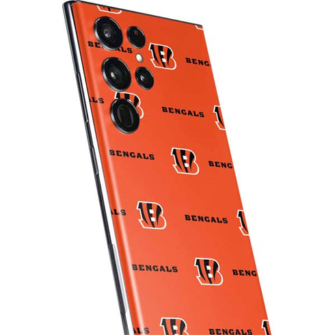 NFL Cincinnati Bengals Blitz Series Galaxy S22 Ultra Skin