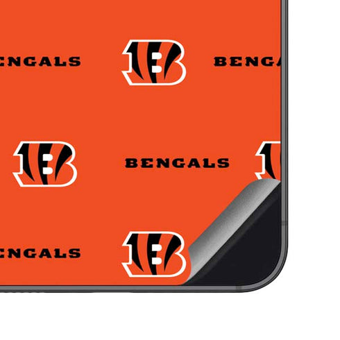 NFL Cincinnati Bengals Blitz Series Galaxy S23 FE Skin