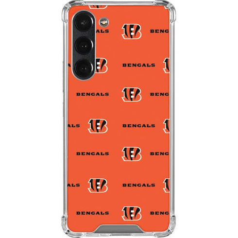 NFL Cincinnati Bengals Blitz Series Galaxy S23 Plus Clear Case
