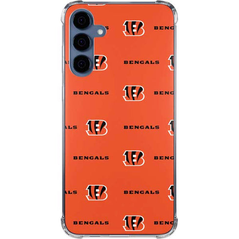 NFL Cincinnati Bengals Blitz Series Galaxy S24 Clear Case