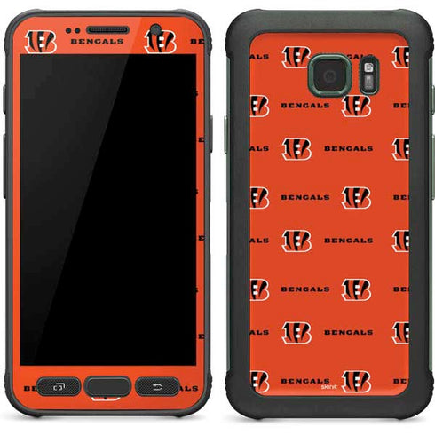 NFL Cincinnati Bengals Blitz Series Galaxy S7 Active Skin