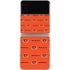 NFL Cincinnati Bengals Blitz Series Galaxy Z Flip3 5G Skin