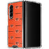 NFL Cincinnati Bengals Blitz Series Galaxy Z Fold4 5G Clear Case