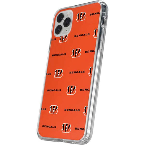 NFL Cincinnati Bengals Blitz Series iPhone 11 Pro Clear Case