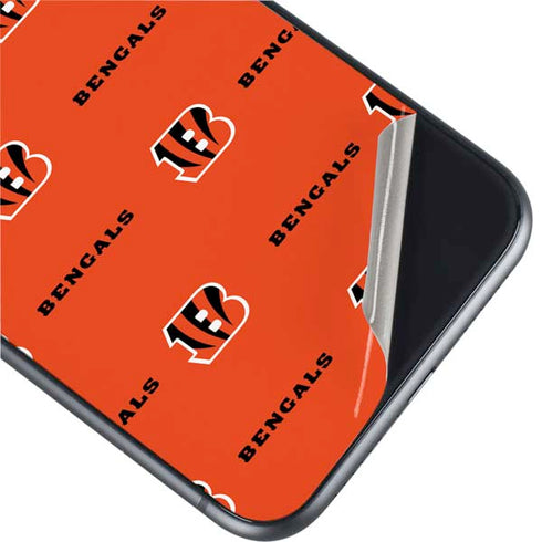 NFL Cincinnati Bengals Blitz Series iPhone 11 Skin