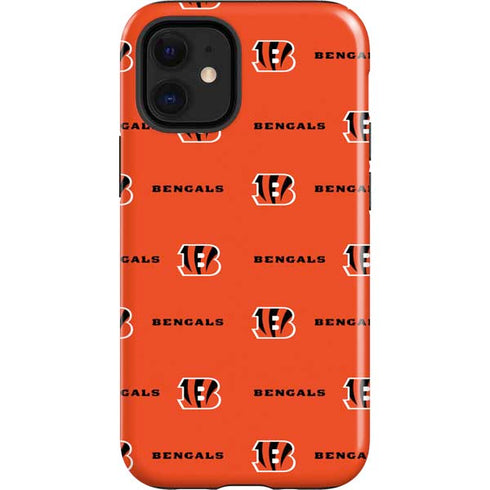 NFL Cincinnati Bengals Blitz Series iPhone 12 Mini Impact Case