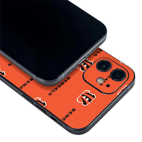 NFL Cincinnati Bengals Blitz Series iPhone 12 Skin