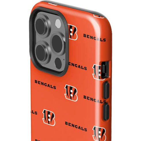 NFL Cincinnati Bengals Blitz Series iPhone 15 Pro Impact Case