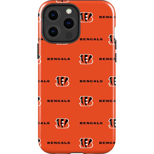 NFL Cincinnati Bengals Blitz Series iPhone 15 Pro Max Impact Case