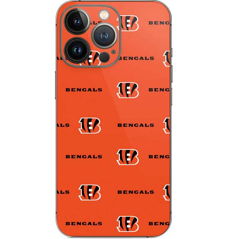 NFL Cincinnati Bengals Blitz Series iPhone 15 Pro Skin