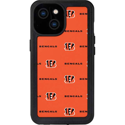 NFL Cincinnati Bengals Blitz Series iPhone 15 Waterproof Case