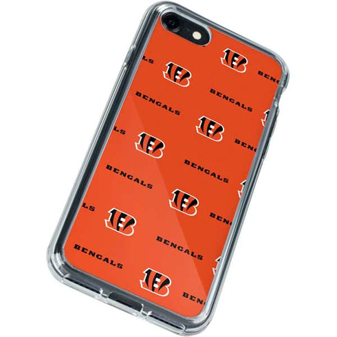 NFL Cincinnati Bengals Blitz Series iPhone SE (2nd & 3rd Gen) Clear Case