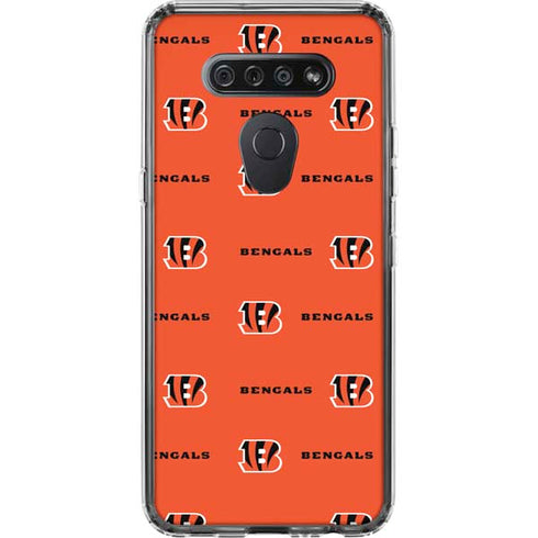 NFL Cincinnati Bengals Blitz Series LG K51/Q51 Clear Case