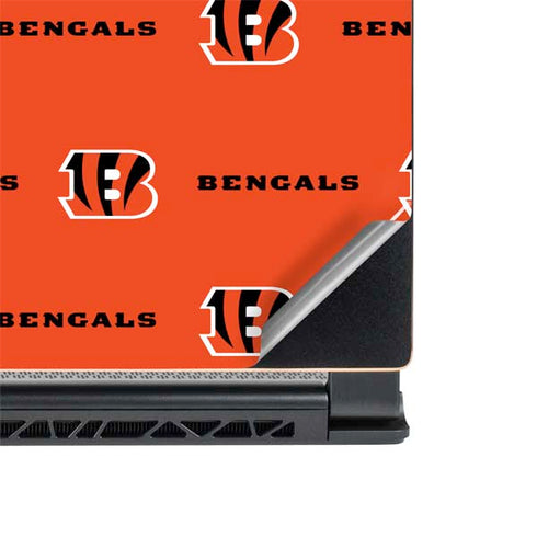 NFL Cincinnati Bengals Blitz Series MSI GS65 Stealth Laptop Skin
