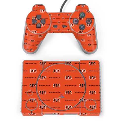 NFL Cincinnati Bengals Blitz Series PlayStation Classic Bundle Skin
