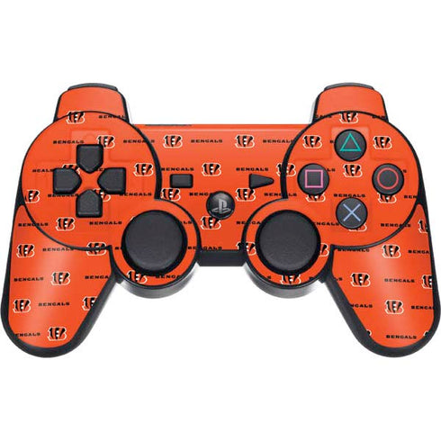 NFL Cincinnati Bengals Blitz Series PS3 Dual Shock wireless controller Skin