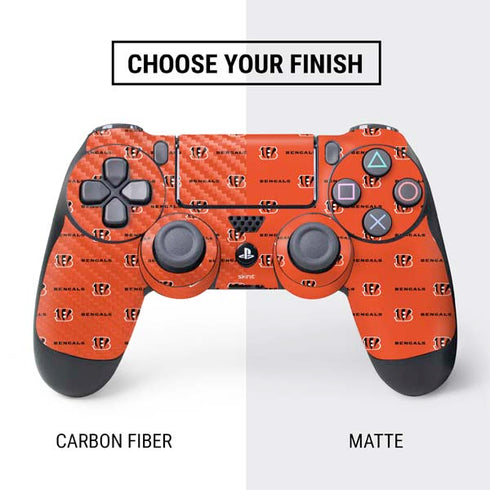 NFL Cincinnati Bengals Blitz Series PS4 Controller Skin