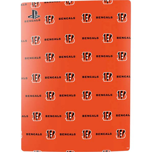 NFL Cincinnati Bengals Blitz Series PS5 Digital Edition Console Skin