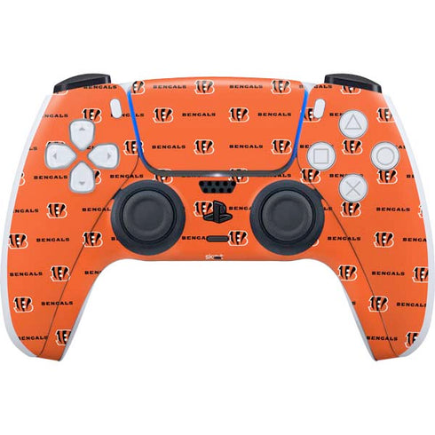 NFL Cincinnati Bengals Blitz Series PS5 Controller Skin