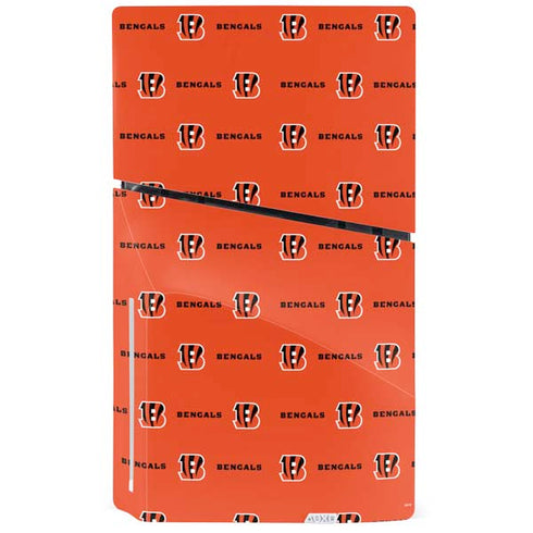 NFL Cincinnati Bengals Blitz Series PS5 Slim Disk Bundle Skin