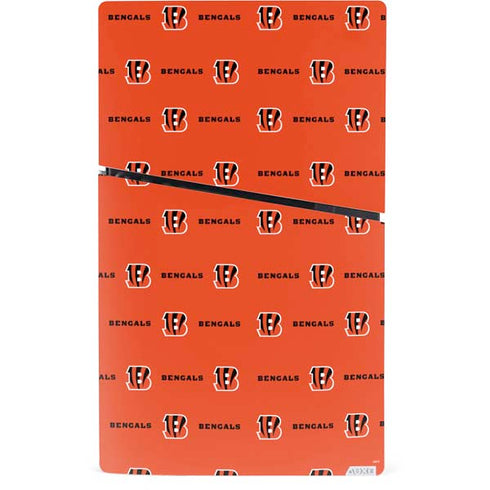 NFL Cincinnati Bengals Blitz Series PS5 Slim Digital Edition Console Skin
