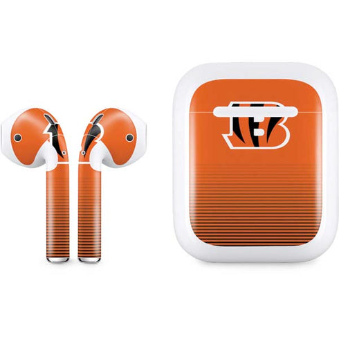 NFL Cincinnati Bengals Breakaway Apple AirPods Skin