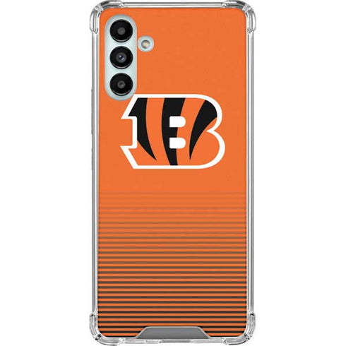 NFL Cincinnati Bengals Breakaway Galaxy A13 5G Clear Case