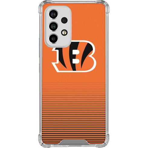 NFL Cincinnati Bengals Breakaway Galaxy A33 5G Clear Case