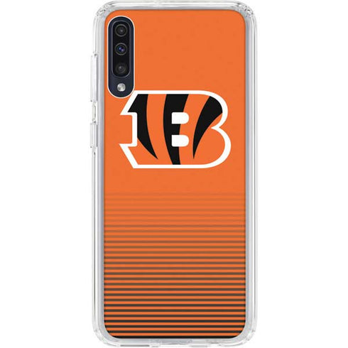 NFL Cincinnati Bengals Breakaway Galaxy A50 Clear Case